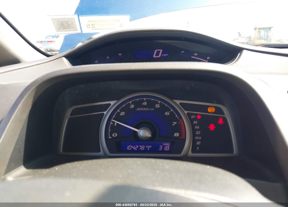 2008 HONDA CIVIC EX VIN: 2HGFA16828H501040