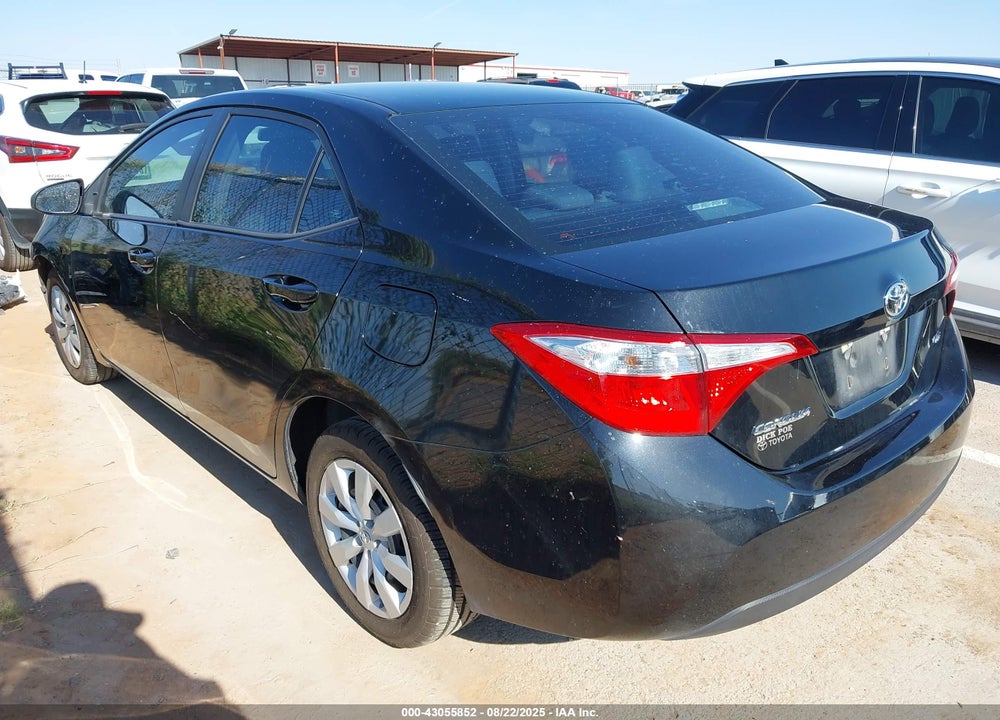 2015 TOYOTA COROLLA LE VIN: 5YFBURHE5FP271667
