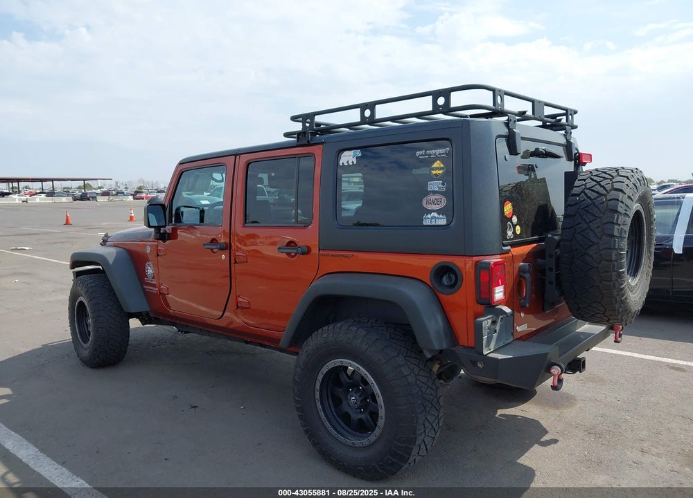 2014 JEEP WRANGLER UNLIMITED SPORT VIN: 1C4BJWDG3EL194139