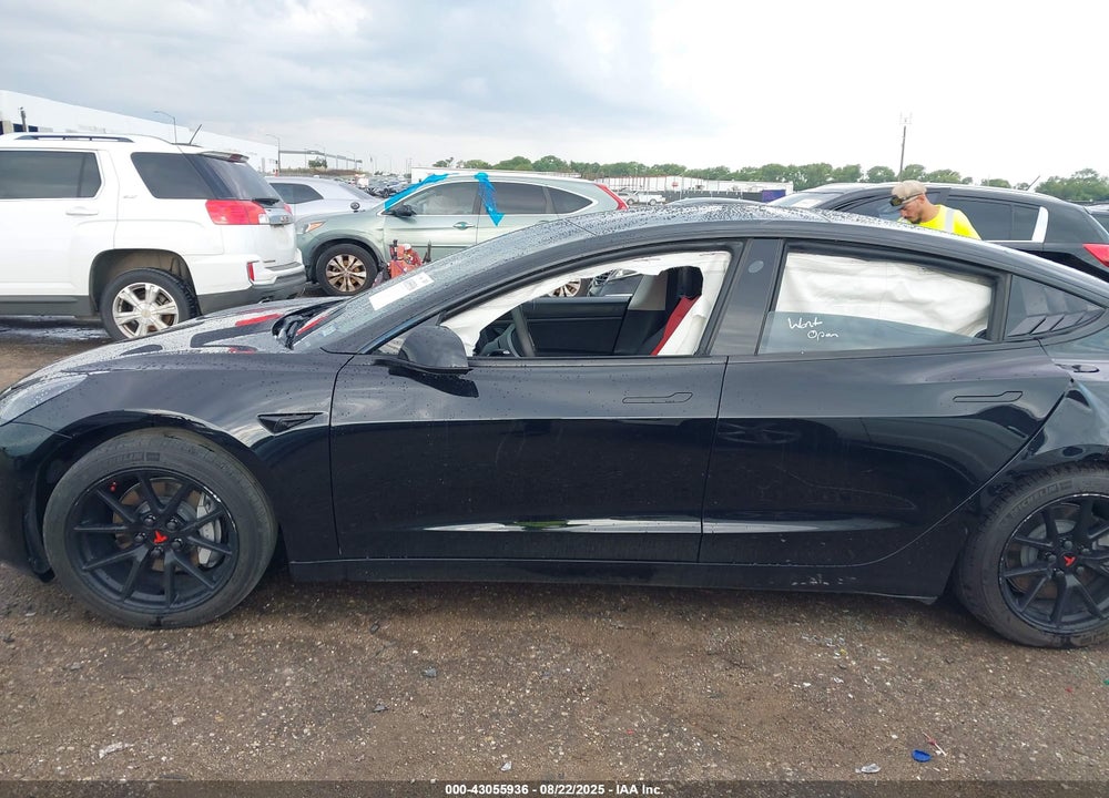 2021 TESLA MODEL 3 STANDARD RANGE PLUS REAR-WHEEL DRIVE VIN: 5YJ3E1EA2MF922959
