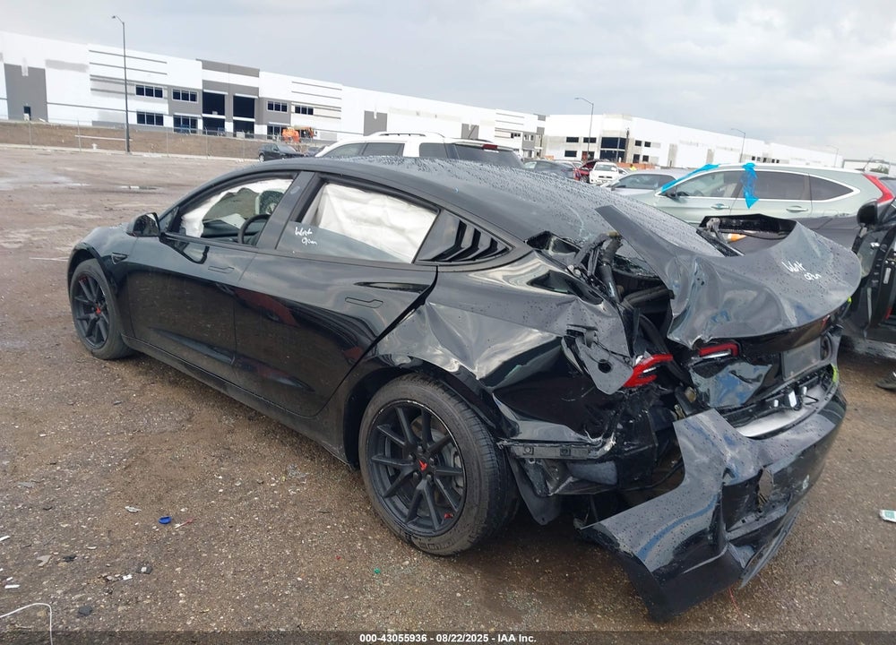 2021 TESLA MODEL 3 STANDARD RANGE PLUS REAR-WHEEL DRIVE VIN: 5YJ3E1EA2MF922959