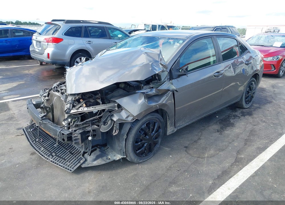 2018 TOYOTA COROLLA VIN: 2T1BURHE3JC085831