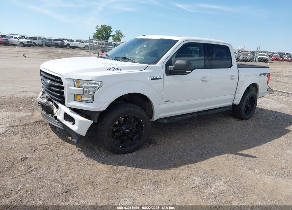 2017 FORD F-150 VIN: 1FTEW1EG2HFA69202