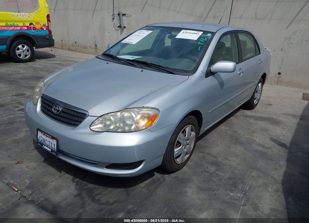 2008 TOYOTA COROLLA LE VIN: 1NXBR32E68Z007348