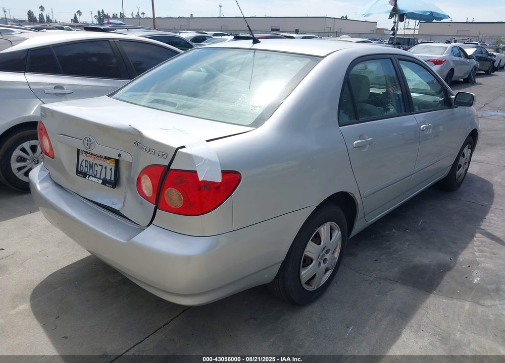2008 TOYOTA COROLLA LE VIN: 1NXBR32E68Z007348