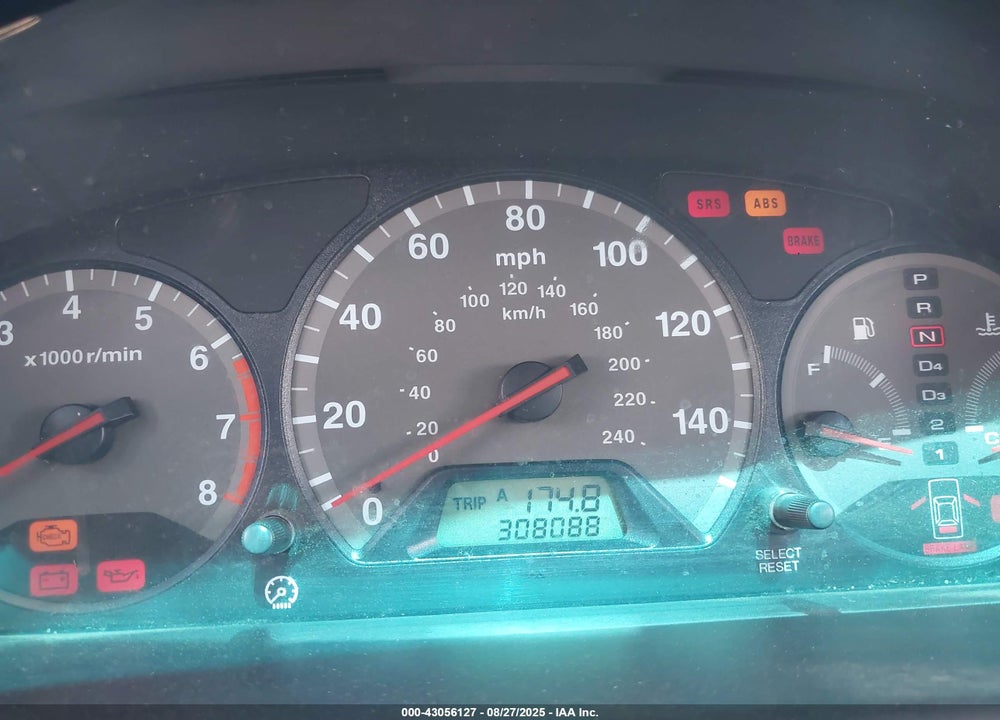 2001 HONDA ACCORD 2.3 EX VIN: 1HGCG327X1A013565