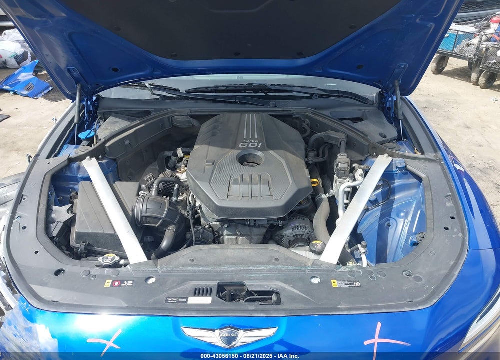 2022 GENESIS G70 2.0T RWD VIN: KMTG34TA4NU093978