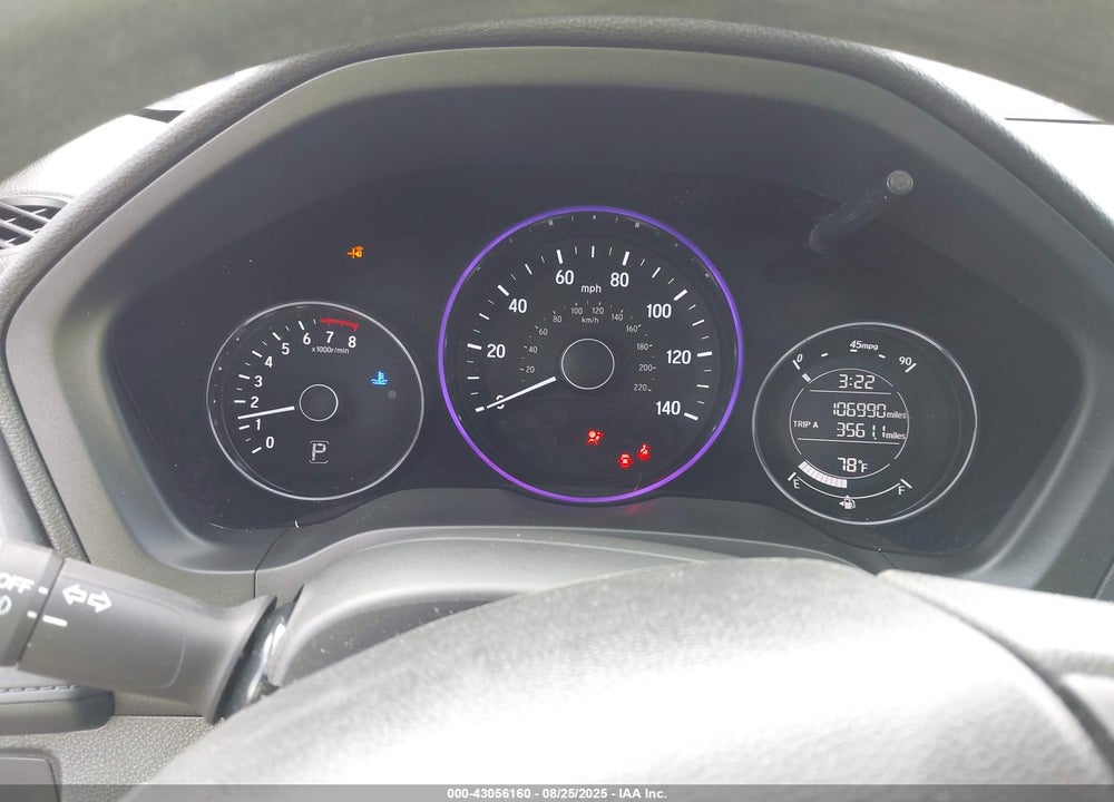 2017 HONDA HR-V VIN: 3CZRU5H5XHM701205