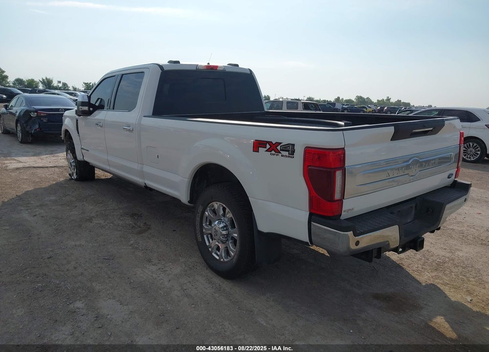 2022 FORD F-350 KING RANCH VIN: 1FT8W3BT8NEF55685