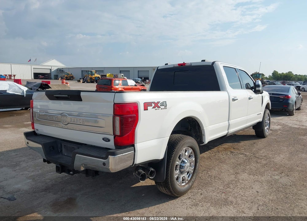 2022 FORD F-350 KING RANCH VIN: 1FT8W3BT8NEF55685