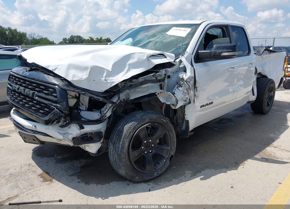 2022 RAM 1500 VIN: 1C6RREBG1NN201234