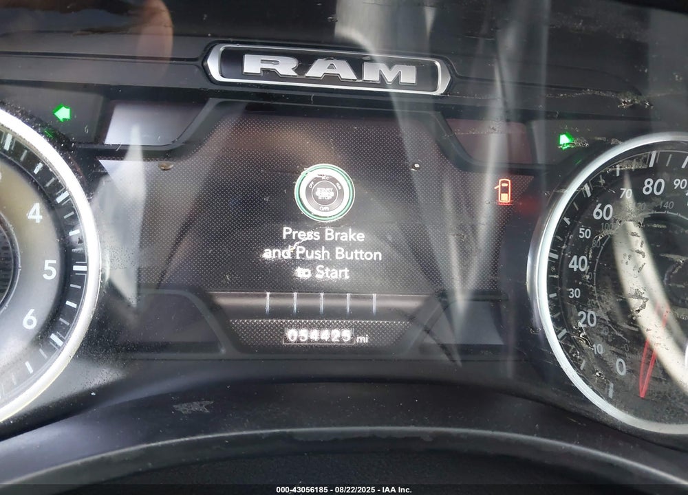 2022 RAM 1500 VIN: 1C6RREBG1NN201234