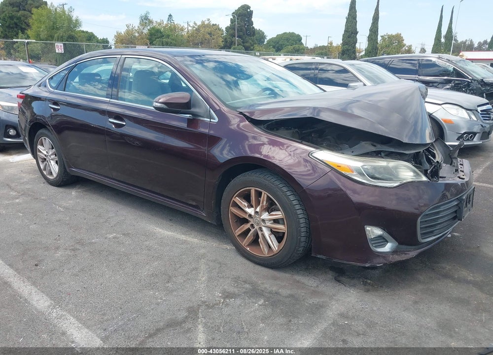 2013 TOYOTA AVALON XLE PREMIUM VIN: 4T1BK1EB3DU001964