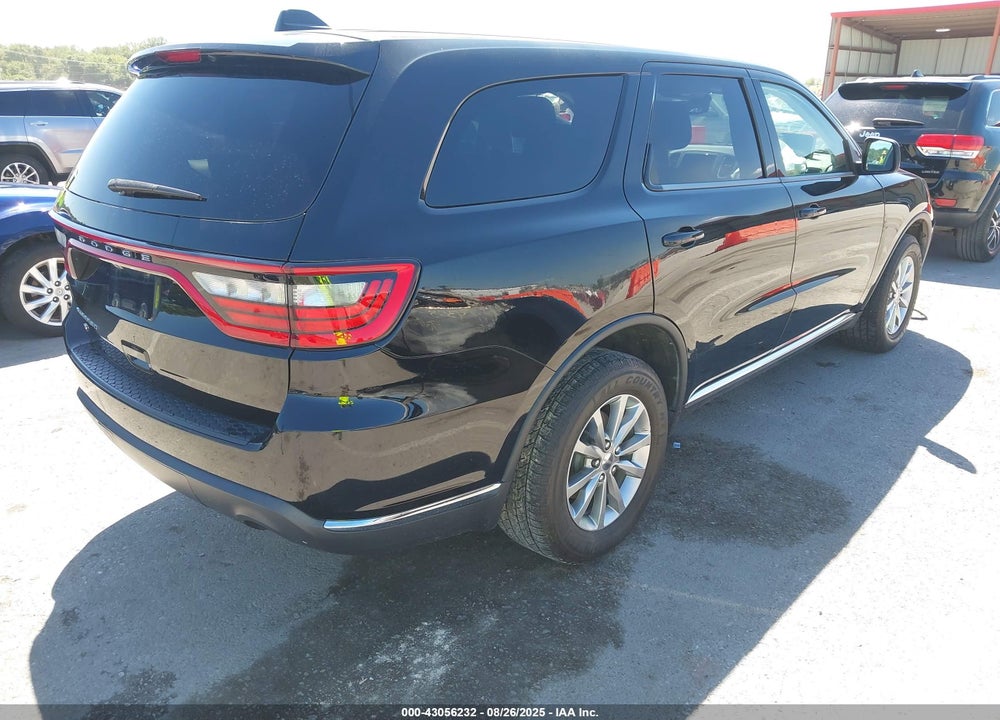 2018 DODGE DURANGO VIN: 1C4RDJAG5JC187233