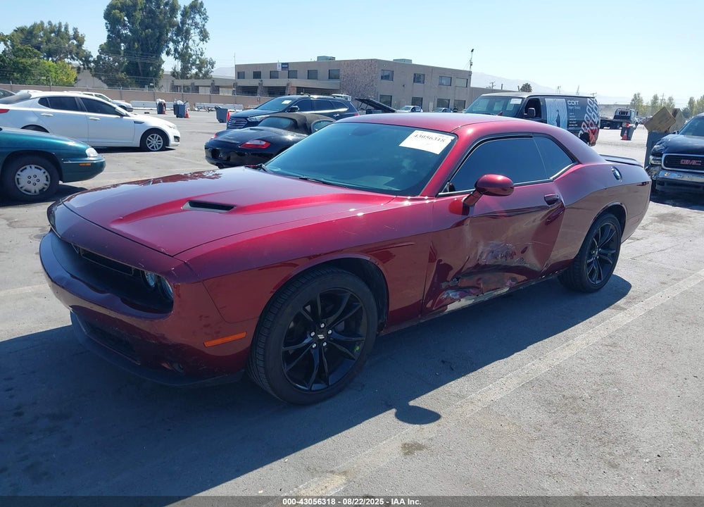 2018 DODGE CHALLENGER SXT VIN: 2C3CDZAG2JH216998