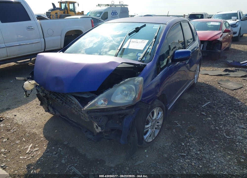 2009 HONDA FIT VIN: JHMGE87499S004927