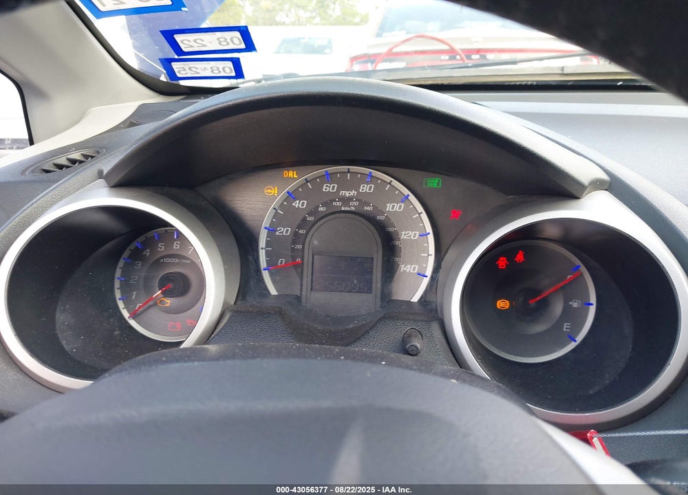 2009 HONDA FIT VIN: JHMGE87499S004927