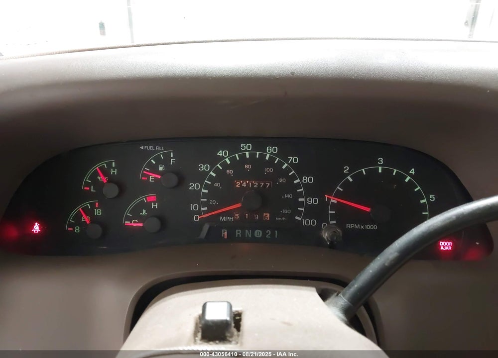 1999 FORD F-250 LARIAT/XL/XLT VIN: 1FTNX21S8XEC54212
