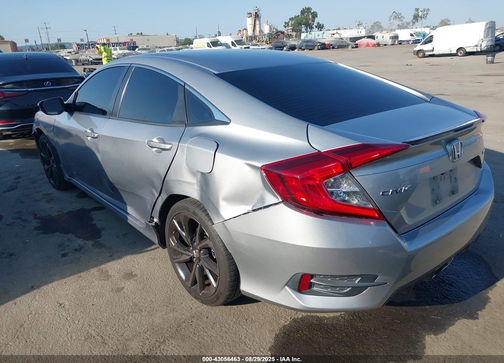 2019 HONDA CIVIC VIN: 19XFC2F80KE214586