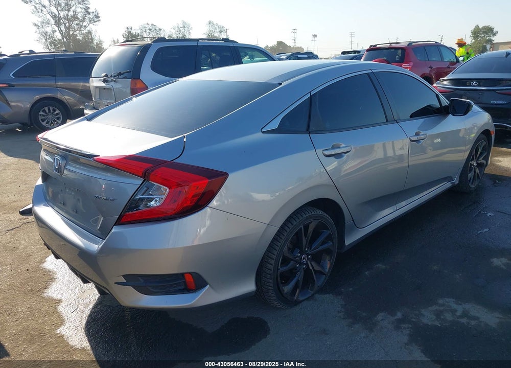 2019 HONDA CIVIC VIN: 19XFC2F80KE214586