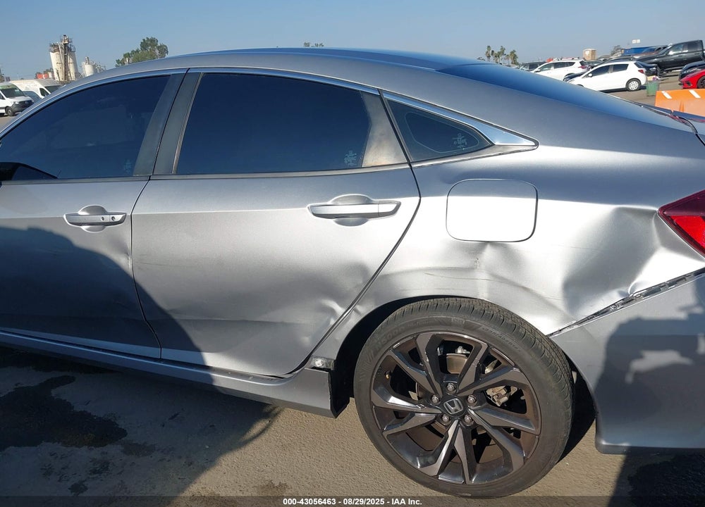 2019 HONDA CIVIC VIN: 19XFC2F80KE214586