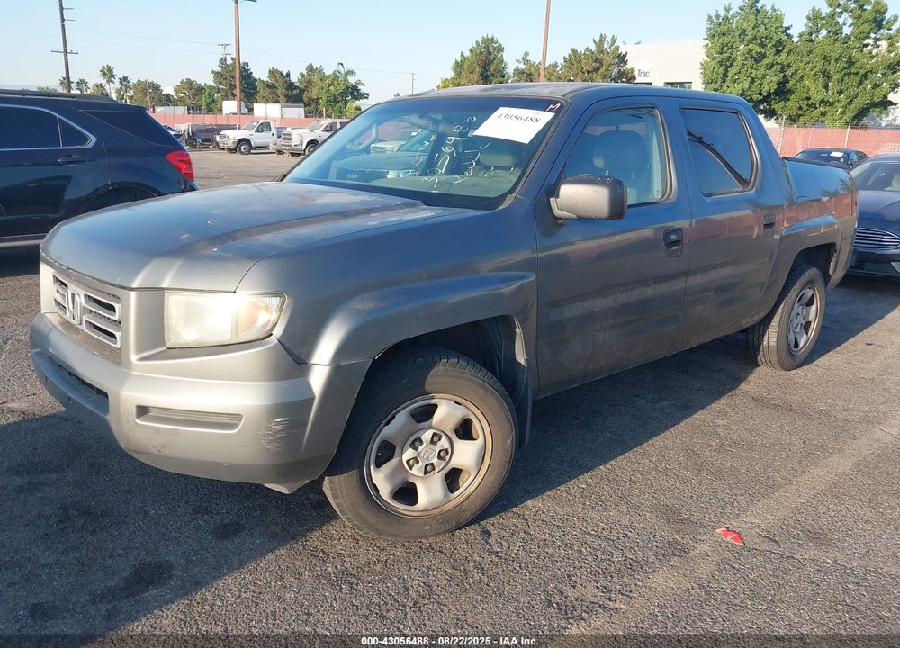 2007 HONDA RIDGELINE VIN: 2HJYK16297H542811