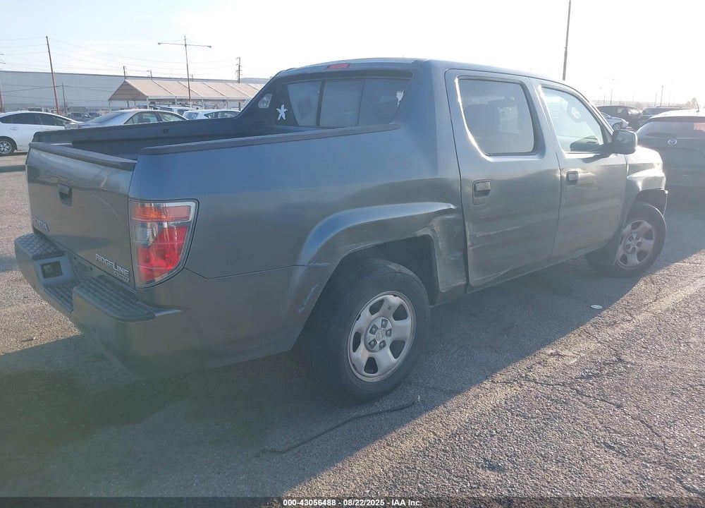 2007 HONDA RIDGELINE VIN: 2HJYK16297H542811