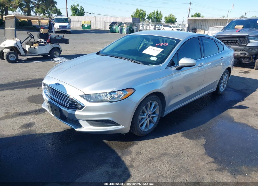 2017 FORD FUSION VIN: 3FA6P0LU2HR323536