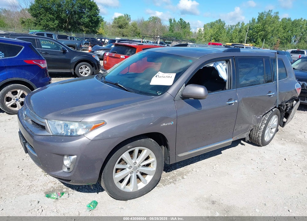 2013 TOYOTA HIGHLANDER HYBRID VIN: JTEDC3EHXD2011215