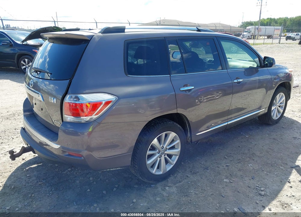 2013 TOYOTA HIGHLANDER HYBRID VIN: JTEDC3EHXD2011215