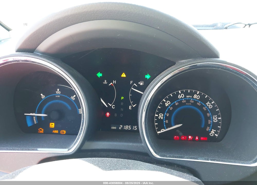 2013 TOYOTA HIGHLANDER HYBRID VIN: JTEDC3EHXD2011215