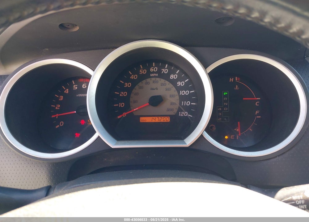 2005 TOYOTA TACOMA PRERUNNER V6 VIN: 5TEKU72N55Z073581