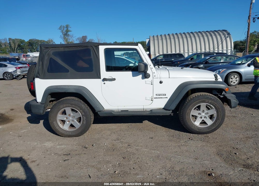 2012 JEEP WRANGLER SPORT VIN: 1C4AJWAG1CL193973