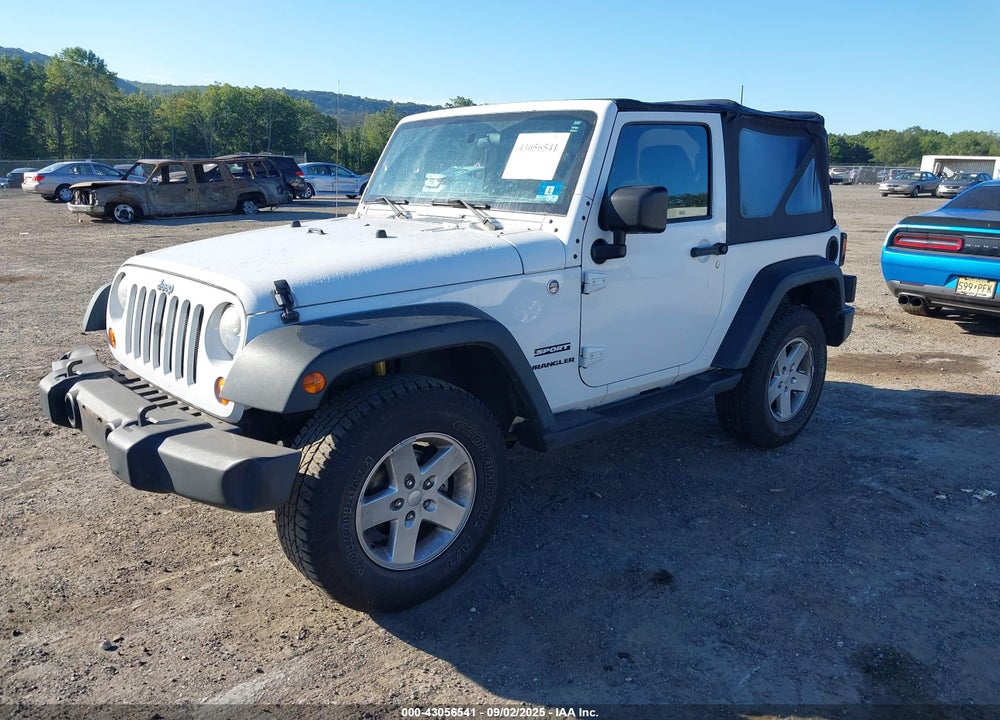 2012 JEEP WRANGLER SPORT VIN: 1C4AJWAG1CL193973