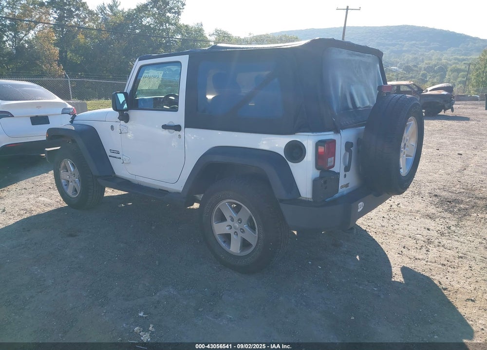 2012 JEEP WRANGLER SPORT VIN: 1C4AJWAG1CL193973