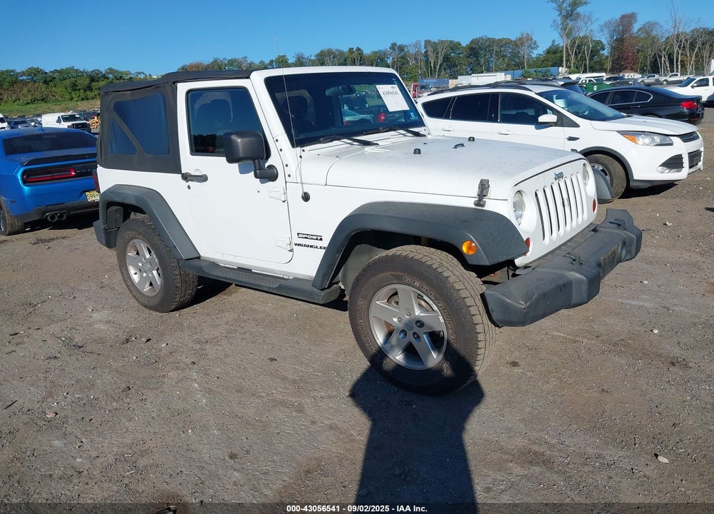 2012 JEEP WRANGLER SPORT VIN: 1C4AJWAG1CL193973