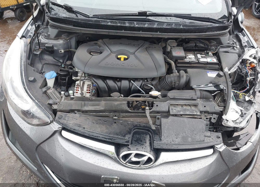 2016 HYUNDAI ELANTRA VIN: KMHDH4AE3GU647079
