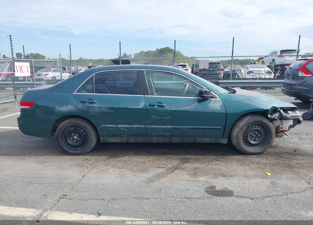 2003 HONDA ACCORD 2.4 LX VIN: 1HGCM56373A027387