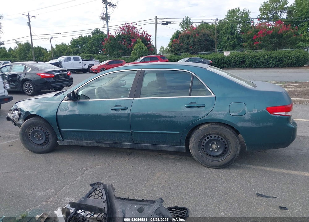 2003 HONDA ACCORD 2.4 LX VIN: 1HGCM56373A027387