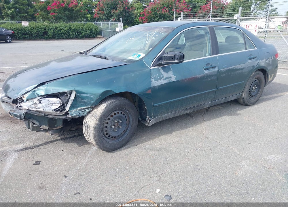 2003 HONDA ACCORD 2.4 LX VIN: 1HGCM56373A027387
