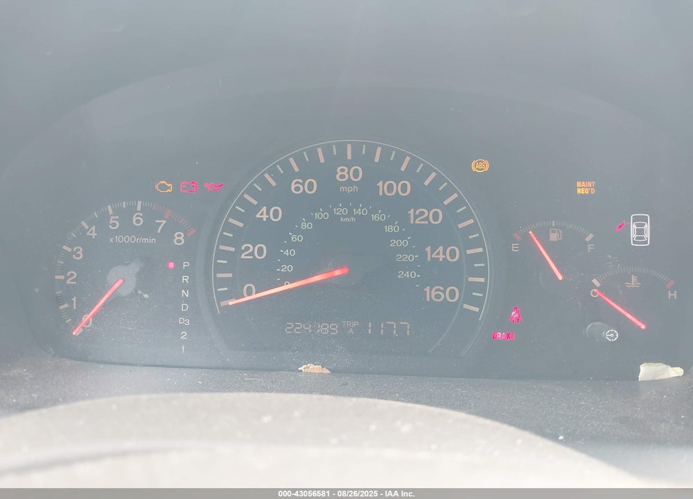 2003 HONDA ACCORD 2.4 LX VIN: 1HGCM56373A027387