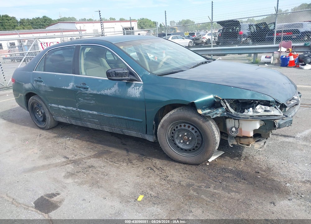 2003 HONDA ACCORD 2.4 LX VIN: 1HGCM56373A027387