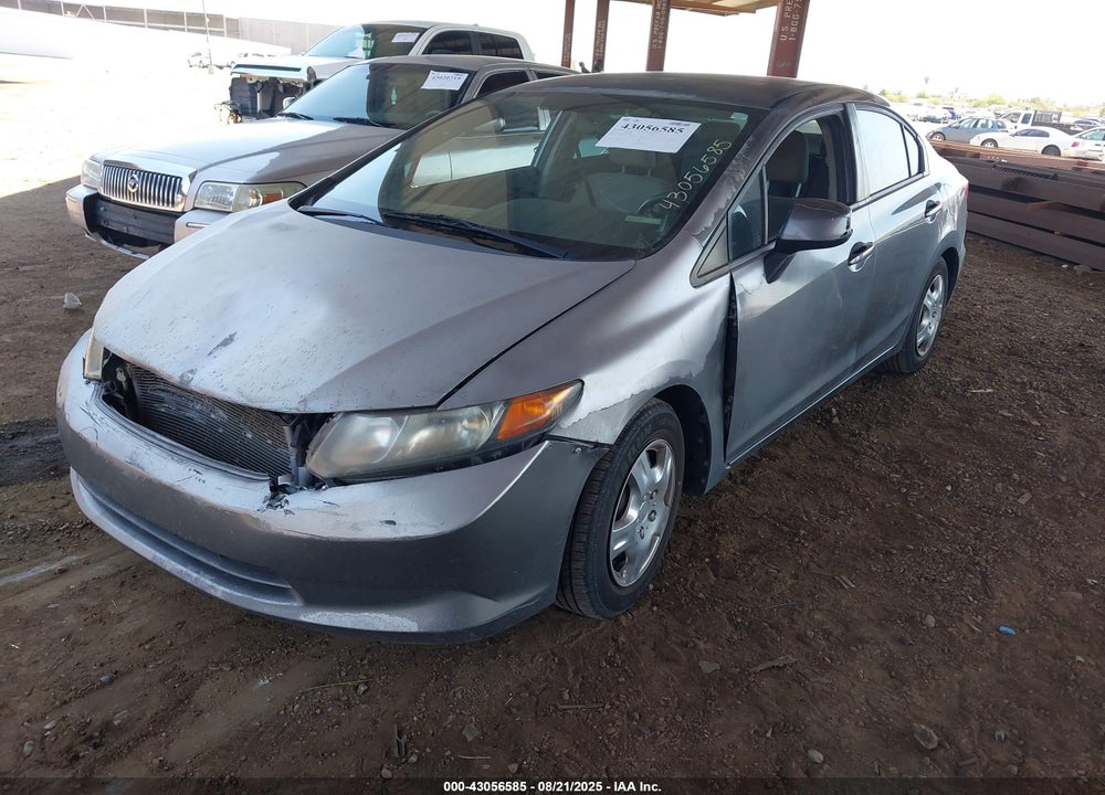 2012 HONDA CIVIC LX VIN: 19XFB2F58CE325509