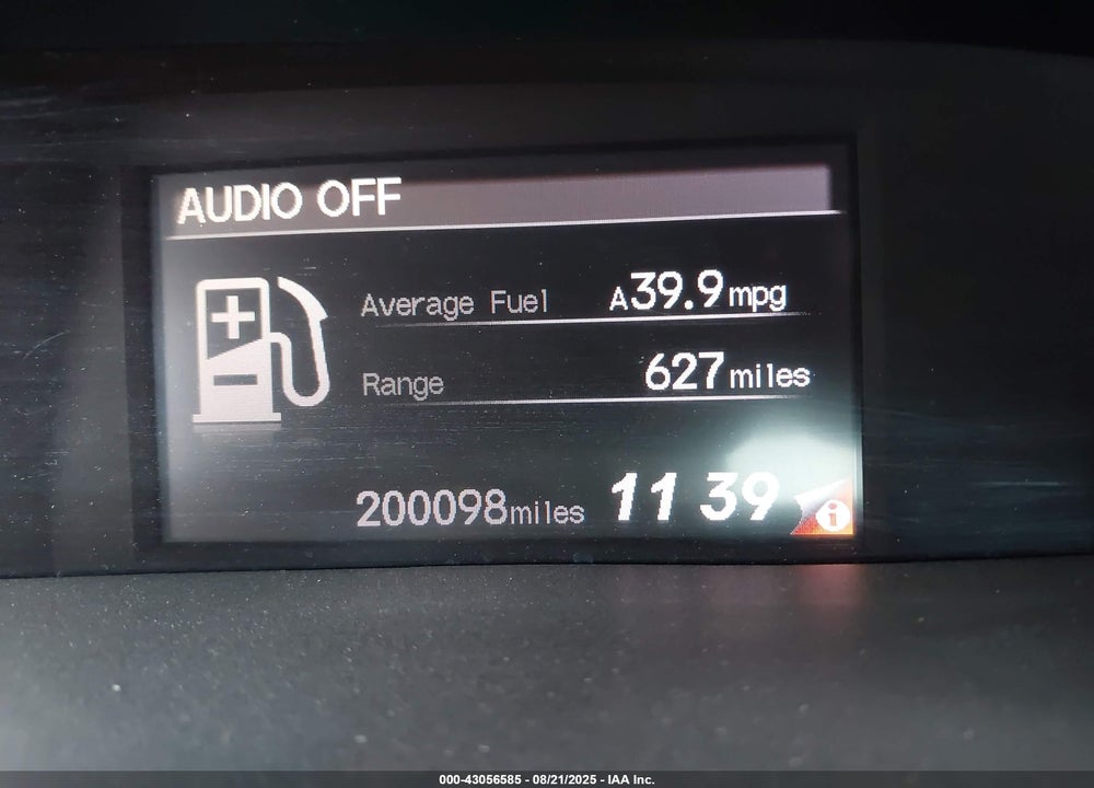2012 HONDA CIVIC LX VIN: 19XFB2F58CE325509