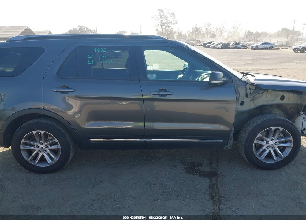 2017 FORD EXPLORER VIN: 1FM5K7DH6HGA60615