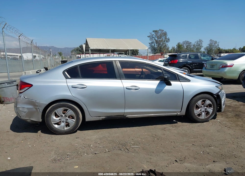 2015 HONDA CIVIC VIN: 2HGFB2F51FH560814