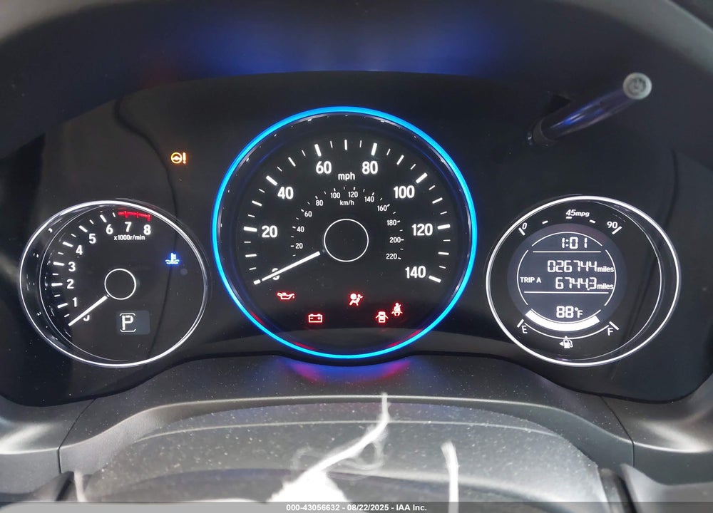 2021 HONDA HR-V VIN: 3CZRU5H14MM727323