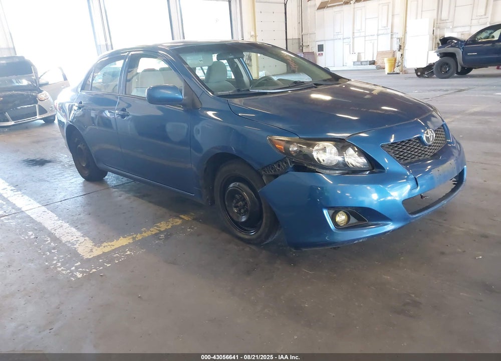 2010 TOYOTA COROLLA LE VIN: 2T1BU4EE9AC394386