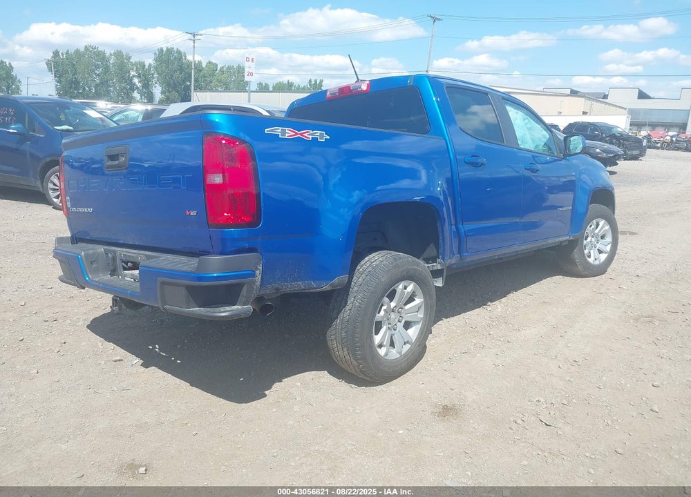 2022 CHEVROLET COLORADO VIN: 1GCGTCEN3N1327649