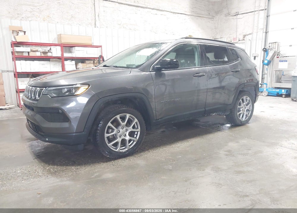 2022 JEEP COMPASS LATITUDE LUX 4X4 VIN: 3C4NJDFB1NT199721